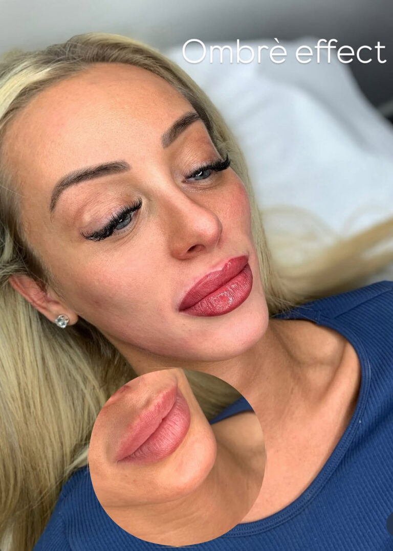Lip Blush in Preston before and after