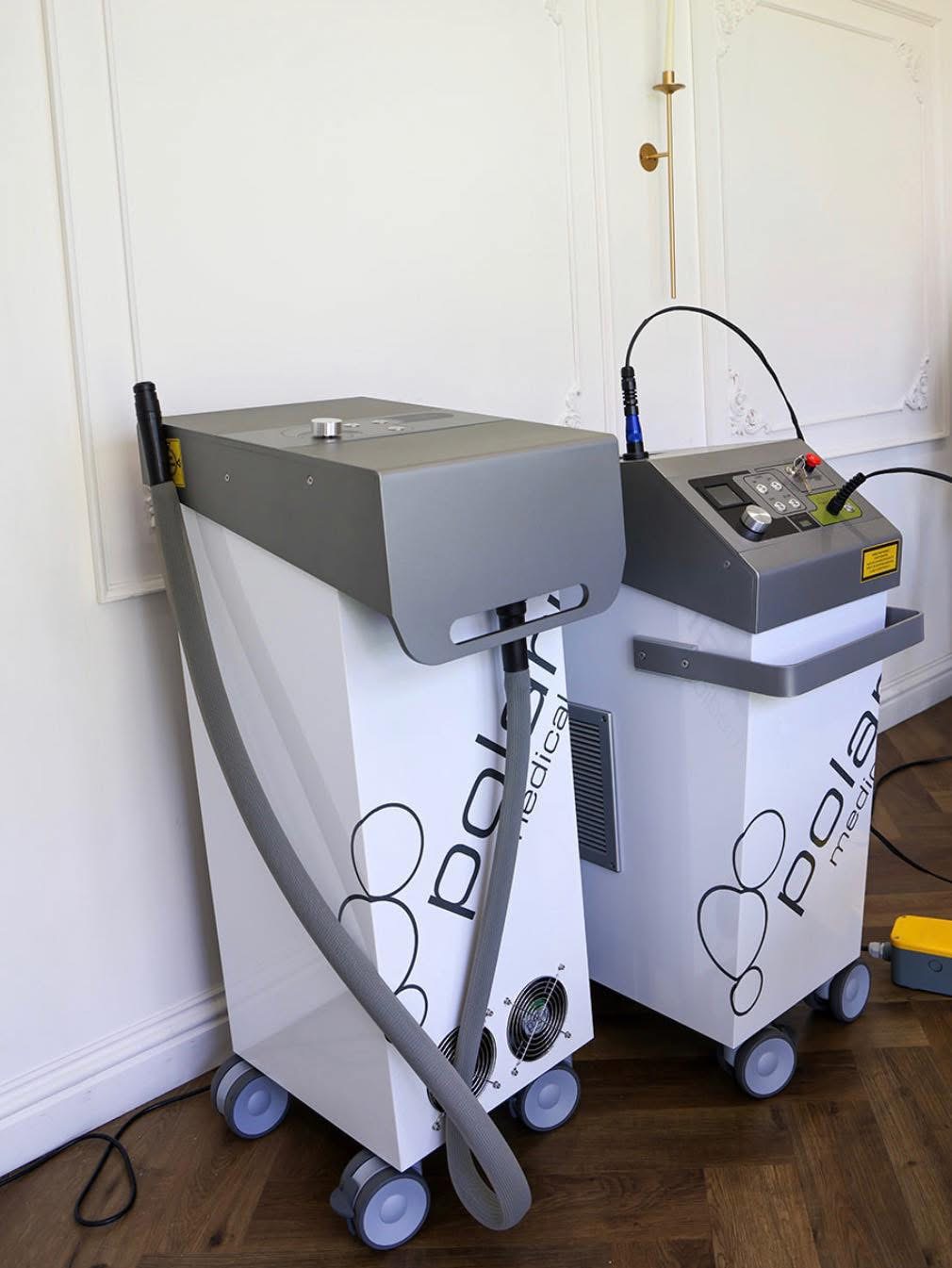 Long Pulse Solid State 1064 Nd:YAG laser hair removal machine at The Skinician, Preston